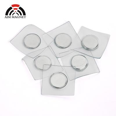 China Industrial Magnet PVC Magnet Clothes Invisible Waterproof Neodymium Magnet Button for sale