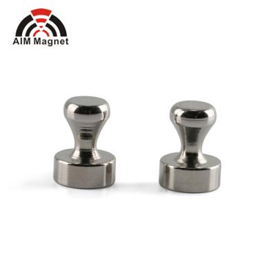 China Industrial Magnet Strong Magnetic Push Pin Magnets for sale