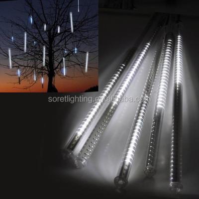 China 10tubes 2020 set a hot sale product double sides led christmas snowfall light led meteor shower light 60cm 80cm 100cm for sale