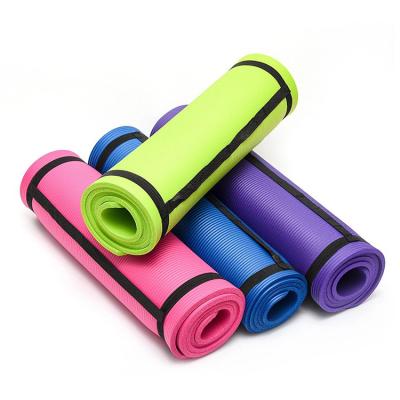 China Rubber Yoga Mats Wholesale Eco Friendly Natural Non-Slip Yoga Mat Cheap Custom Made Non-Slip Nbr Yoga Mat for sale