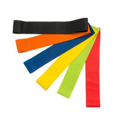 China Eco-Friendly 100% Natural Latex Small Resistance Bands Resistance Loops Gather No Slip For Strength Training for sale