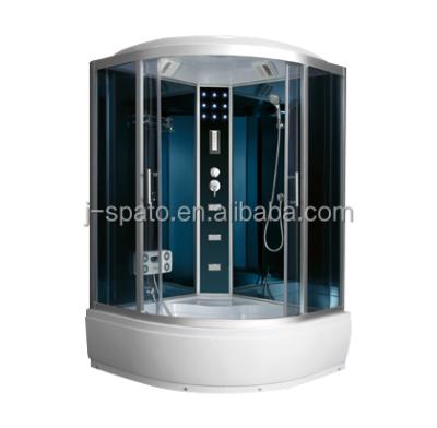 China With Frame 2018 Mirror Glass Frame Corners Standard Size Tempered Glass Shower Room for sale