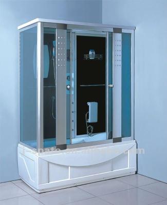 China With View Tub Square Corner Shower Combination for sale