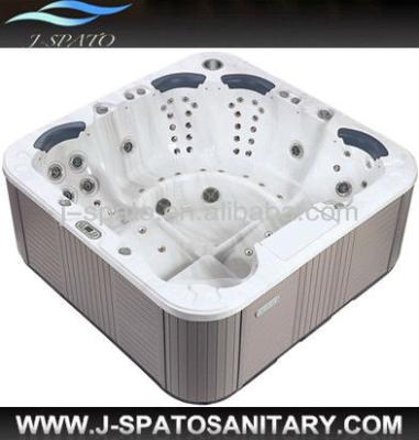 China 4/5 Person Acrylic Outdoor Whirlpool Hydraulic Massage Jet Surf Hot Bath Tub for sale