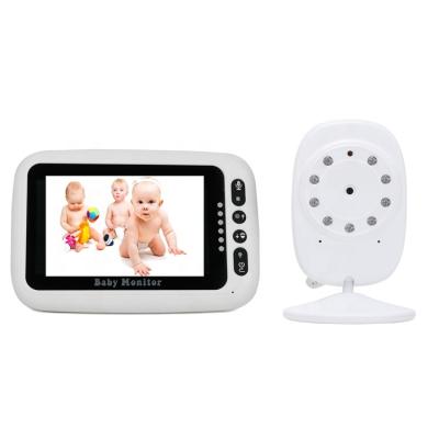 China PAN-TILT 1080P 4.3 Inch Indoor Wireless Smart Home Security WiFi Baby Monitor IP Video Camera for sale