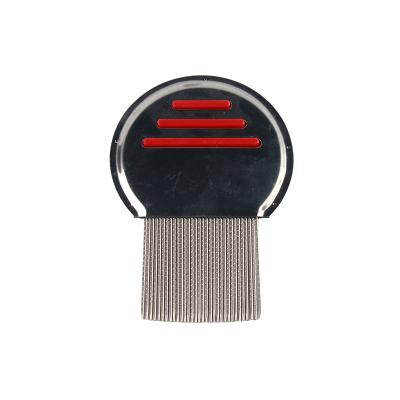 China ZGH19 Stainless Steel Pet Puppy Cat Dog Comb Remove Flea Viable Hair Sweep Hair Combs Sweep Pet Grooming for sale