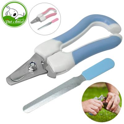 China Pet Safety Claw Nail Cutter Cutter Dogs Stocked Cats Nail Clippers Trimmer Pet Grooming Supplies for sale