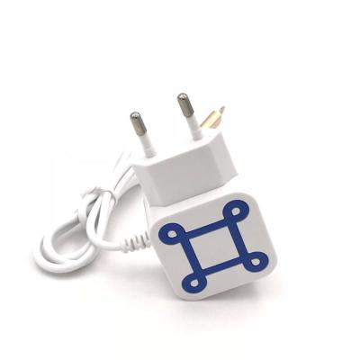 China Portale Charger with Data Cable Hits 2021 for Amazon Dual USB Wall Charger V8 LED Light Mobile Phone Charger with Data Cable for sale