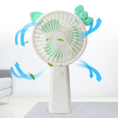 China Fan With Light 2020 Hot Sale High Quality Stand Cartoon Mini Rechargeable Portable Fan With LED Light for sale