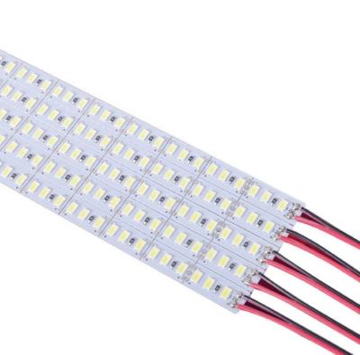 China Residential stabilized LED curb led 5630 SMD LED profile 144leds/m ultra-thin light hard aluminum side light bar for sale