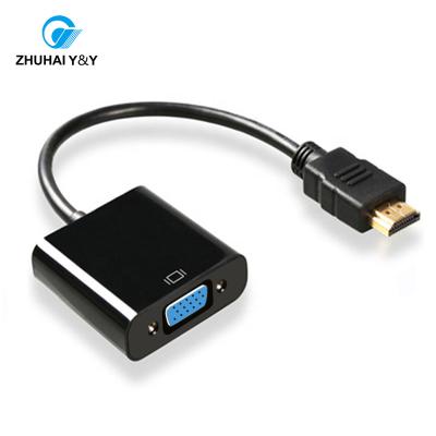 China COMPUTER HDMI Male To VGA Converter HDMI To VGA Adapter HDMI To VGA Cable for sale