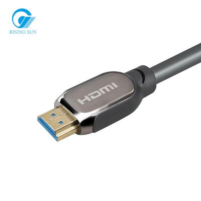 China Multimedia / Computer / Monitor / HDTV / Camaro Ultra High Speed ​​4K Zinc Alloy Housing Gold / Plated High Speed ​​HDMI 2.0 Cable for sale