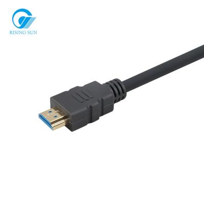 China RisingSun high flexible 0.5m 20276 1.4 awm high speed with 4K ethernet hdmi cable for sale