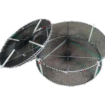 China CRAB Folding PVC Crab Trap Manufacturing Size Large Lobster Fishing Traps for sale