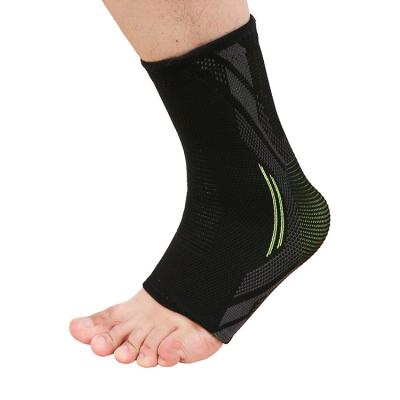 China Good Design Factory Professional Sports Nylon Full Sides Stretch Knit Ankle Protection Basketball Fitness Ankle Protector Sock Brace for sale