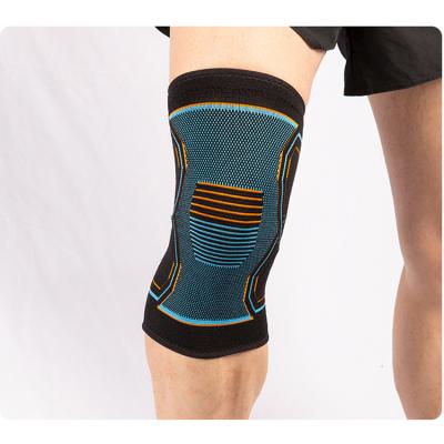 China Well Design 2022 New Style Full Side Wrap Knit Pressurized Knee Guard, Elastic Pressure Pad Compression Knee Support Sleeve Brace for sale