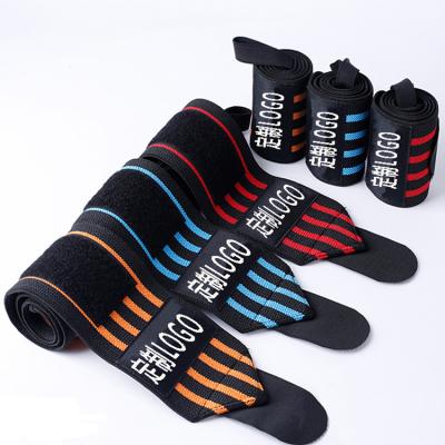 China Good Design Men and Women Bodybuilding Pull Up Weightlifting Power Gym Wrist Supports Brace Aid Straps Wrist Wraps for sale