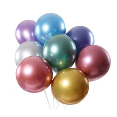 China Hot Sale Wedding Decorations Birthday Party Wedding Balloons Decorations Metal Chrome Balloon 5 Inch 10 Inch 12 Inch Balloon Wedding Layout for sale