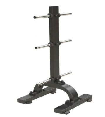 China Indoor Gym Equipment Vertical Flat Storage Weight Rack Tree for sale