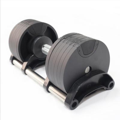 China 2021 Durable Amazon fitness equipment hot-selling adjustable dumbbell for sale