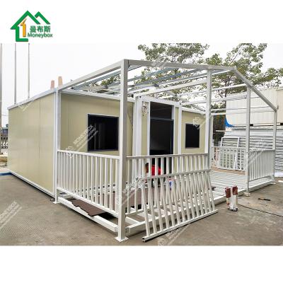 China Modern Factory Price 20ft Modern Portable Expandable Luxury Australian Standard 3 In 1 Fold Container House for sale