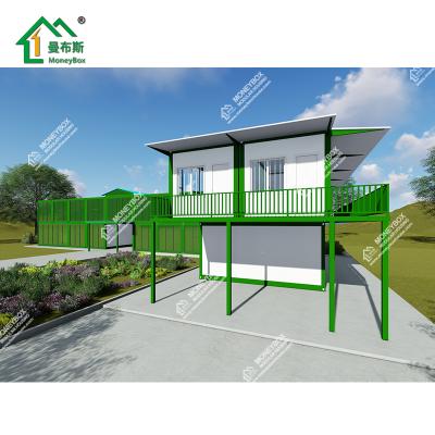 China EPS Cement Sandwich Panel Frame 20ft Modern Steel Detachable Container House Ms-Band for sale