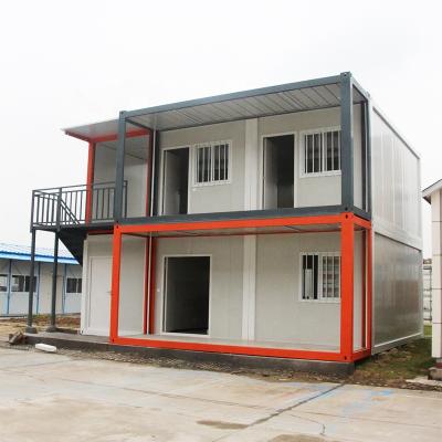 China 2018 Hot Selling Carport Modular Steel Frame Sandwich Panel Prefab Modular Container House Office for sale