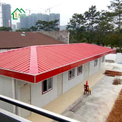 China Modern cheap china flat pack roof prefab houses /office with parking best price for sale for sale