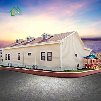 China Hot Sale Home Living Residential Light Steel Prefab House For Sale From Qatar 2017 for sale