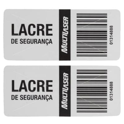 China Anti-Counterfeit High Quality Matte White PET Vinyl Barcode CE Label Sticker Printing For Electronic Products Package for sale