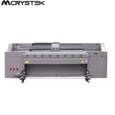 China Retail 1800m UV Printer Eepson I3200 Hybrid Printheads Foam Board Sun Board Printing CMKY+White+Varnish for sale