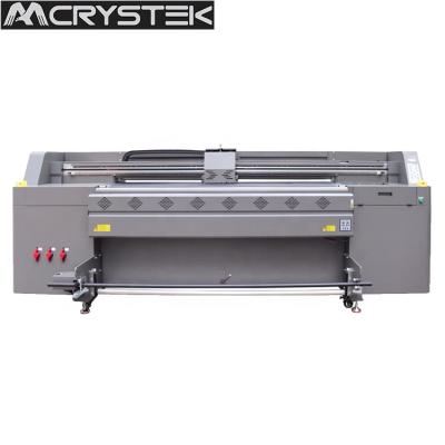 China Building material shop 180cm hibrida uv impresora uv varnish printing machine I3200 hybrid printhead for sale