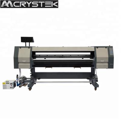 China Print Shops CRYSTEK CT-R7405 Hybrid Printer Dual EPS dx5 dx11 Printhead UV Printer for sale