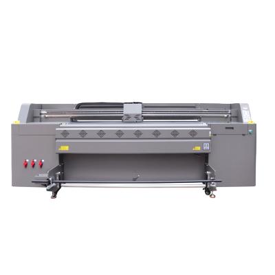 China Printing Shops 6ft Width Carpet Printing Machine I3200 UV Hybrid Printhead Leather Glass Ceramic Varnish Printer for sale