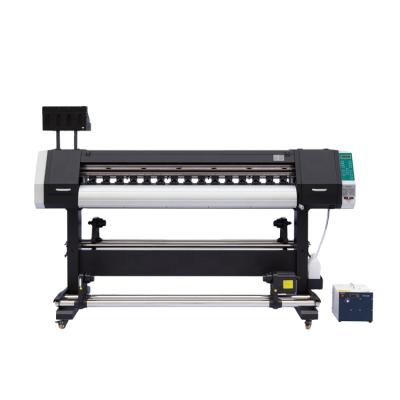 China Printing shops 6ft large format printing machine XP600 double vinyl UV led inkjet printer for sale