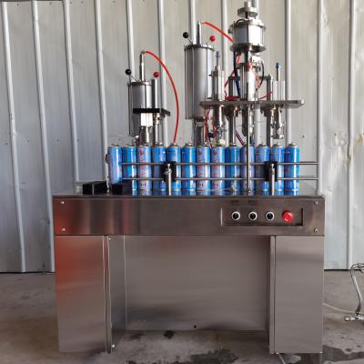 China High Efficiency Screw Air Compressor Paint Spray Can Filling Machine Spray Cans Aerosol Filling Machine for sale