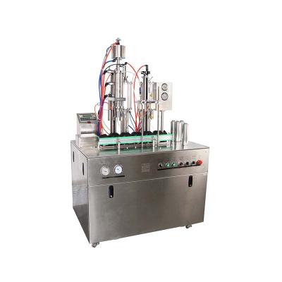 China High efficiency small manual aerosol spray bag on semi automatic valve bov filling machine for sale