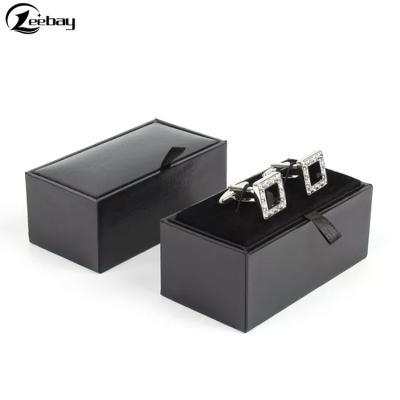 China Trendy Fashionable Cufflink Gift Box, Cufflink Box Leather for sale