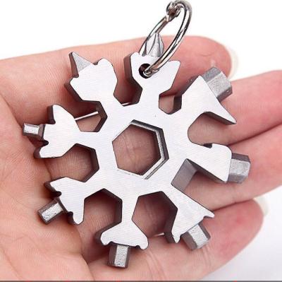 China Fashionable Snowflake Portable Multifunctional Key Key Chain for sale