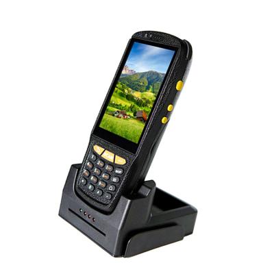 China Android 5.1 Rugged 1d 2d QR Code Barcode Scanner Smartphone Handheld Terminal Data Scanning Pda for sale