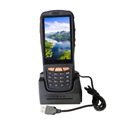 China Android 5.1 Octa-core NFC 4g wifi GPS wifi 8Mp camera 3000mAh PDA Smartphone barcode scanner PDA 1G +8G for sale