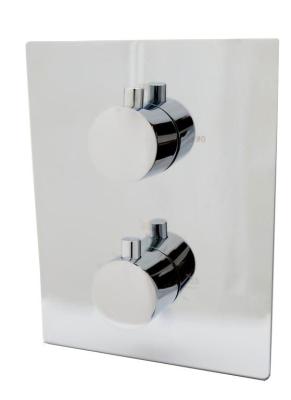 Chine Contemporain réglé de mélange de valve de douche thermostatique fixée au mur à vendre