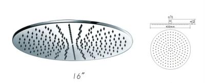 Cina testa di doccia sopraelevata extra della pioggia di 400mm la grande/la pioggia doccia del bagno si dirige in vendita