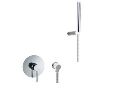 China Rain Shower Set Mixer Faucet Taps With Hand Shower / Wall Mounted Elbow Connection for sale