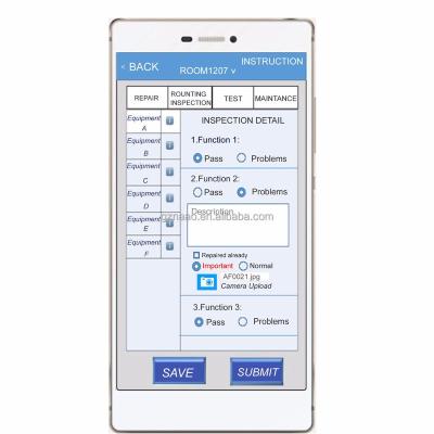 China PMIS-2B equipment management app for sale