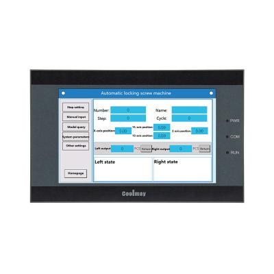 China 4AD 2DA HMI PLC All In One 64MB QM3G Series Industrial Machine Integrated HMI PLC for sale