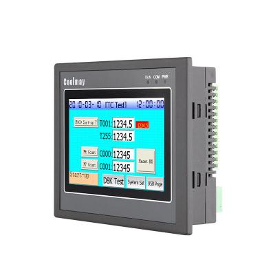 China EX3G Series 134*102*32mm HMI Portrait Display 4.3'' TFT PLC HMI Control Panel for sale