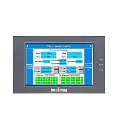 China 5 Zoll PLC HMI alle in einem PLC-Fingerspitzentablett CPU Kern 400mhz RS232 ARM9 zu verkaufen