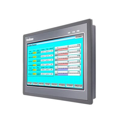 China 222*133mm Vertoningshmi PLC allen in Één PLC HMI van 128MB RAM Comité met Geïntegreerde PLC Te koop