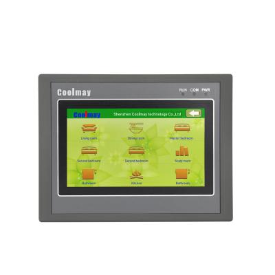 China 4.3 Inch 120*94mm HMI Control Panel 300cd/m2 ARM9 400MHz HMI Operator Panel for sale